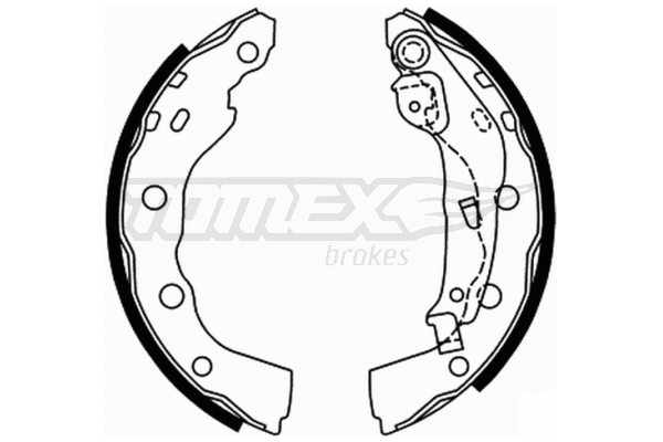 TOMEX Brakes TX 22-00 Sada...